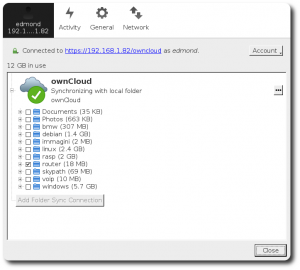 Owncloud Client su Debian Jessie