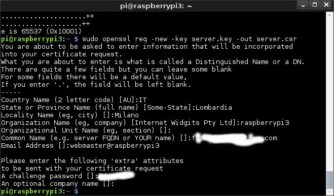 Owncloud 10 su Raspberry Pi 3 e Raspbian Stretch