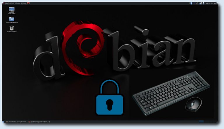 Bloccare tastiera e mouse con schermo attivo