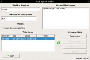 Systemback su Debian Stretch