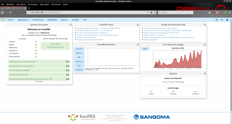 Configurazione Trunk PJSIP Messagenet e Freepbx 14