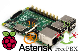 Asterisk 16 Freepbx 15 e Raspbian-Debian Stretch