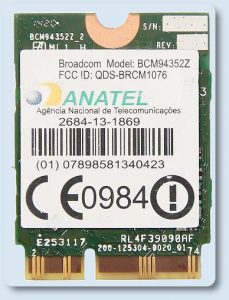 Broadcom BCM94352Z su Debian 10