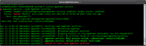 (Solved) Failed to start load apparmor profiles debian 10
