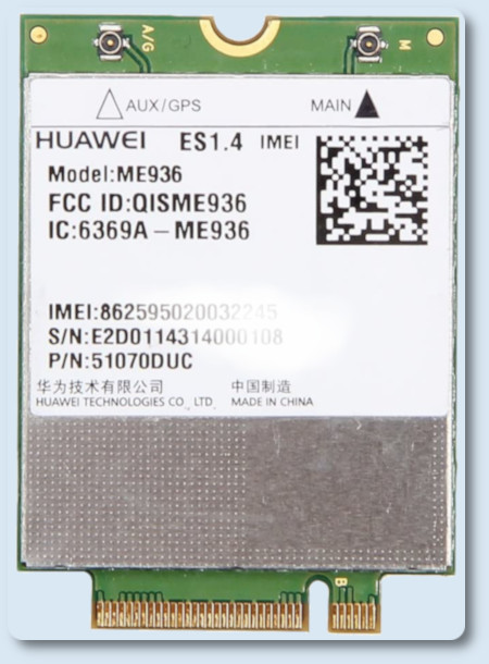 Huawei ME936 modulo LTE Debian 10