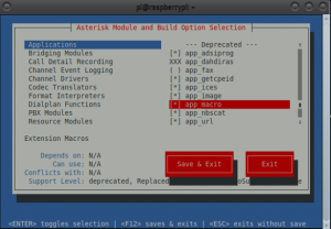Asterisk 18 FreePBX 16 su Raspberry Pi 4 e Raspberry Pi OS Bullseye