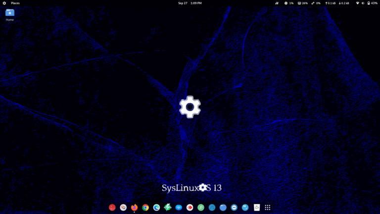 Rilasciata SysLinuxOS 13 Gnome