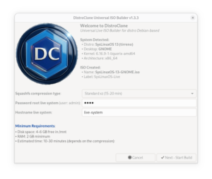 DistroClone Live ISO Builder