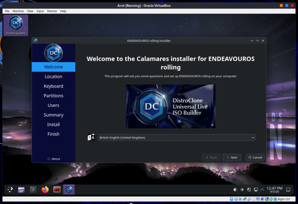 DistroClone - Guida all'Uso