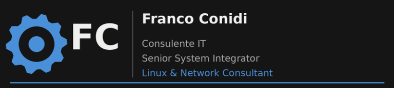 Franco Conidi consulente Linux Milano