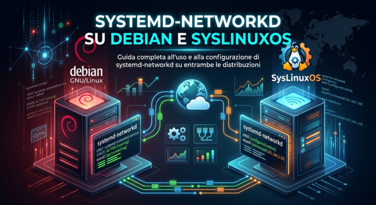 Systemd-networkd su Debian e SysLinuxOS