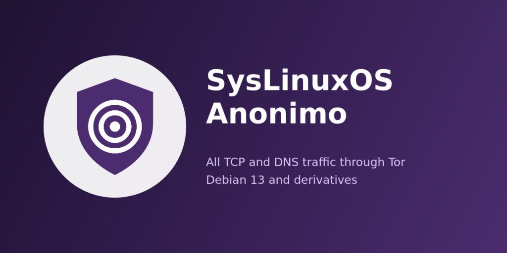 SysLinuxOS Anonimo